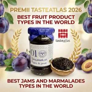 Magiunul de prune Topoloveni, recunoscut drept cel mai bun produs din fructe din lume